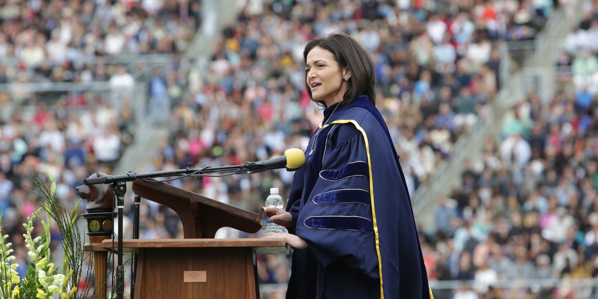 Facebook COO jokes that receiving a Google internship is a 'disappointment'