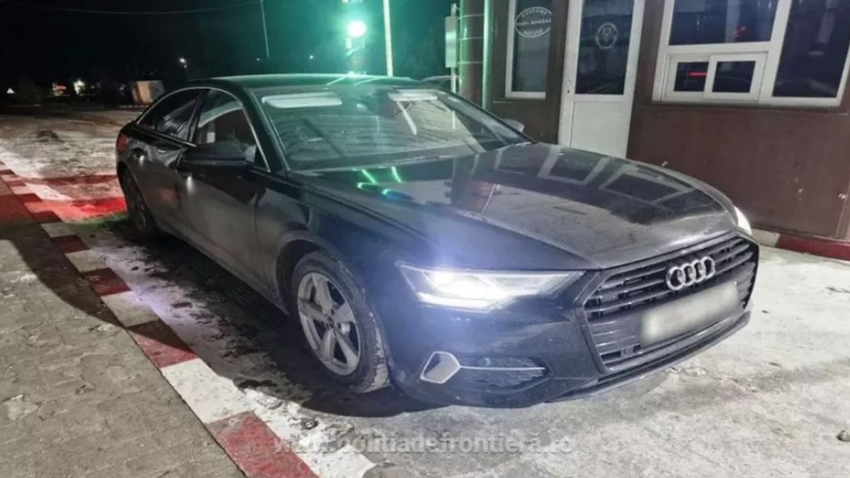 Auto koji je policija oduzela Rumunu