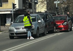 Lančani sudar u Novom Sadu