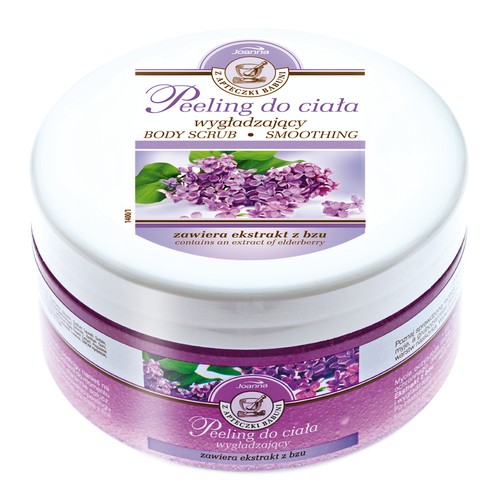 Peeling gruboziarnisty 'Z Apteczki Babuni' z ekstraktem z ekstraktem z bzu