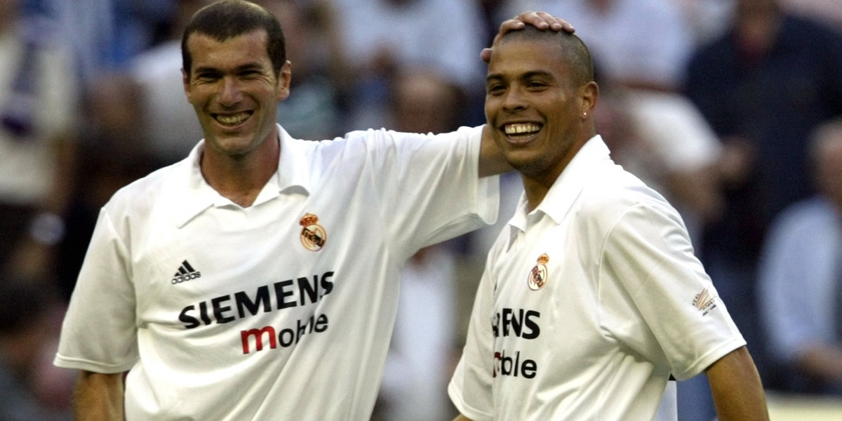Zinedine Zidane i Ronaldo rozstrzygnęli niesamowity mecz. 