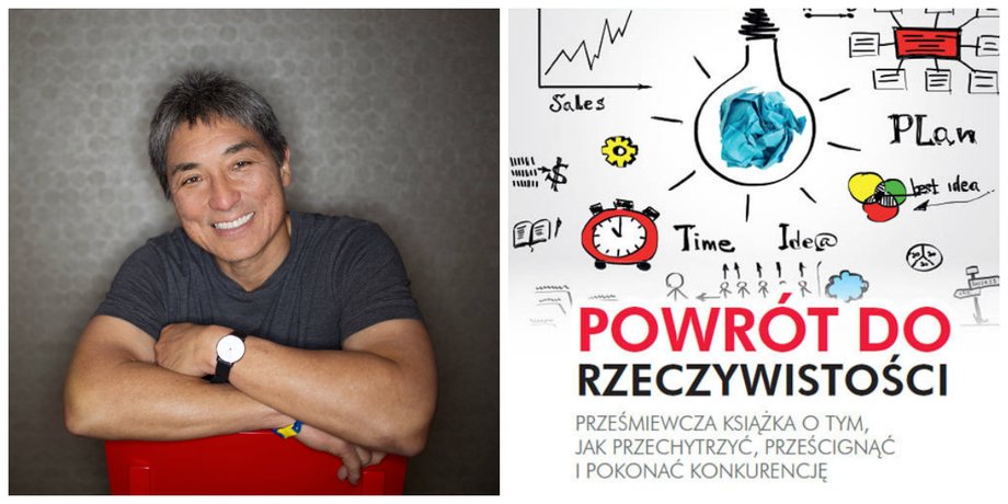 Guy Kawasaki jest autorem książki "Powrót do rzeczywistości"