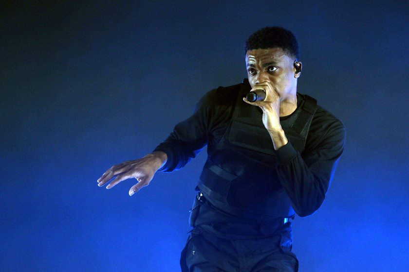 Vince Staples performs at the Coachella Valley Music and Arts Festival in Indio