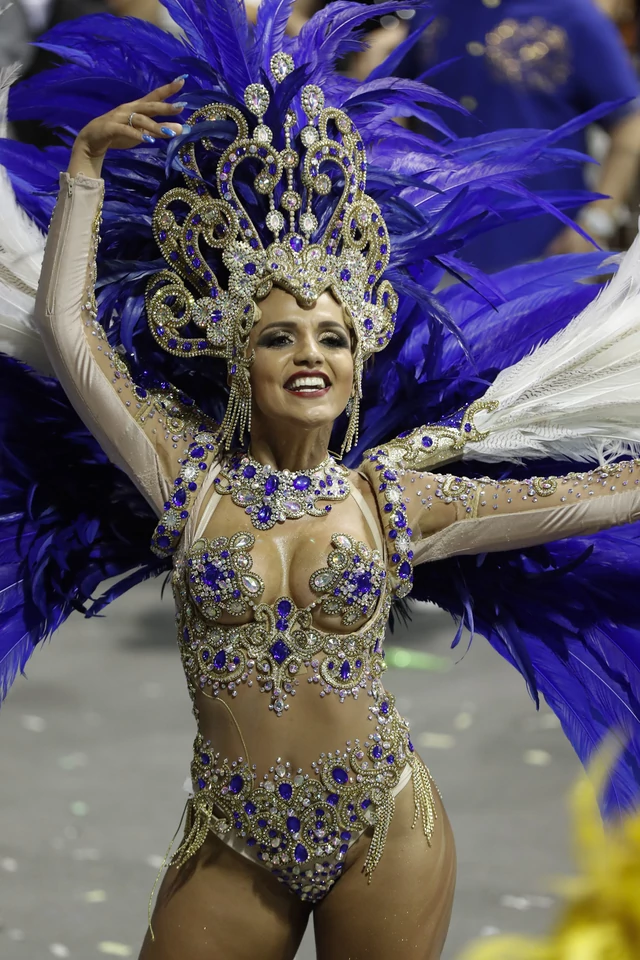 Karnawał w Sao Paulo w Brazylii