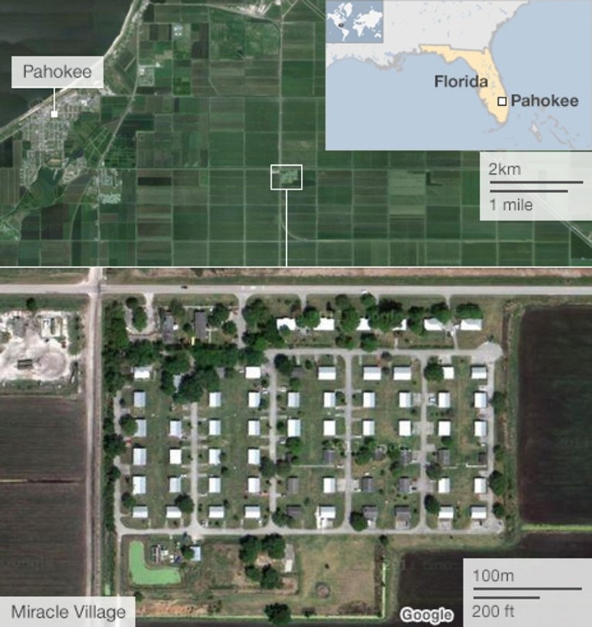 Lokacija Mirakl Vilidža na Gugl mapama