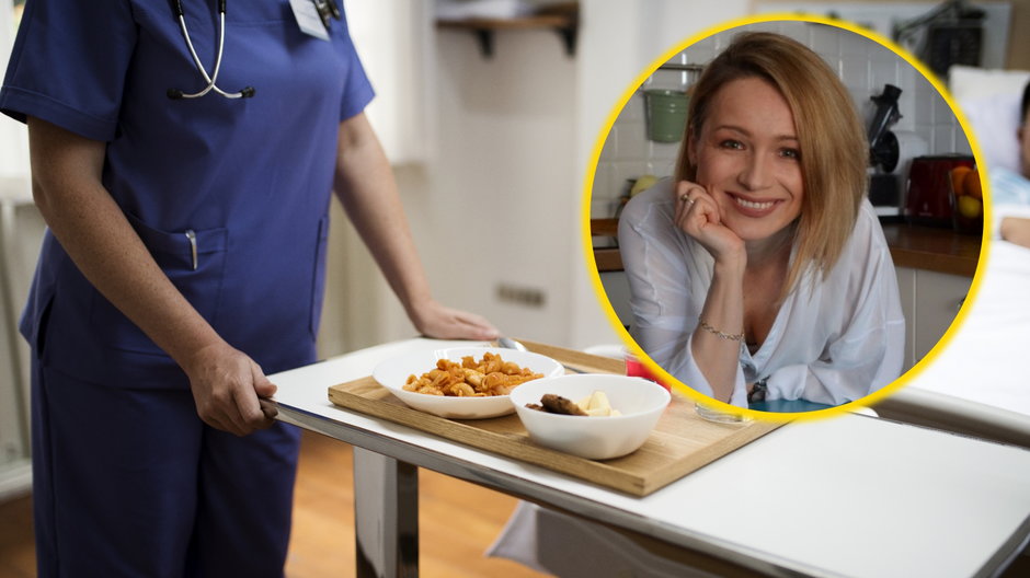 Dietetyczka Agnieszka Tokarczyk mówi o jedzeniu w szpitalach