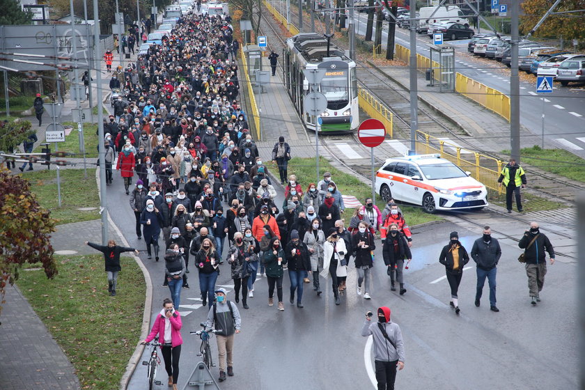 Manifestacja w Szczecinie