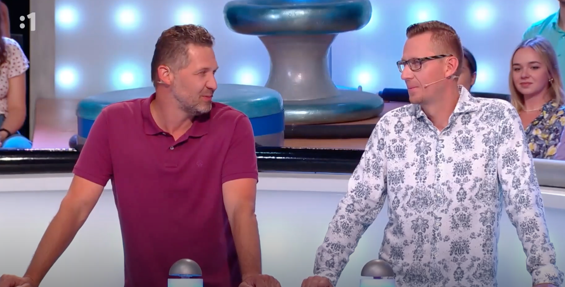 Ján Lašák a Rasťo Staňa v relácii Záhady tela.