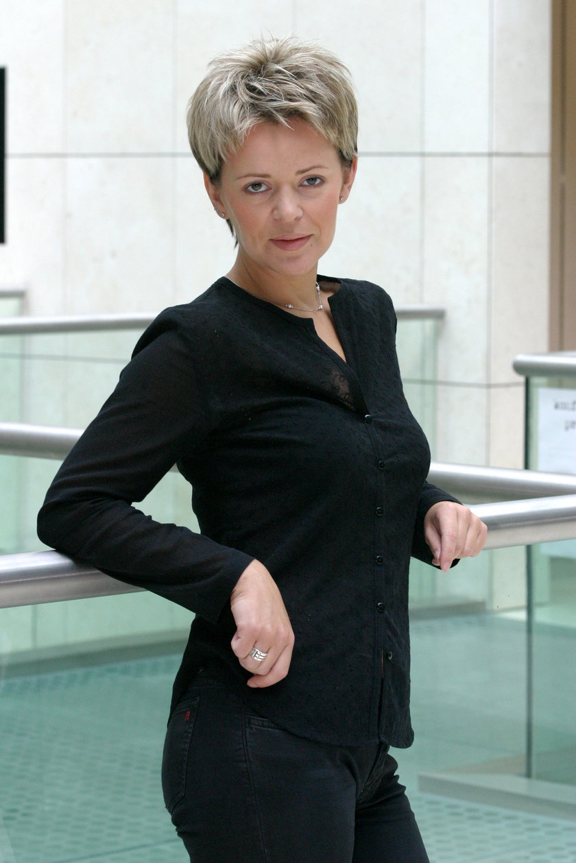 Justyna Pochanke w 2003 roku