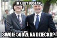 memy, 500 zł na dziecko