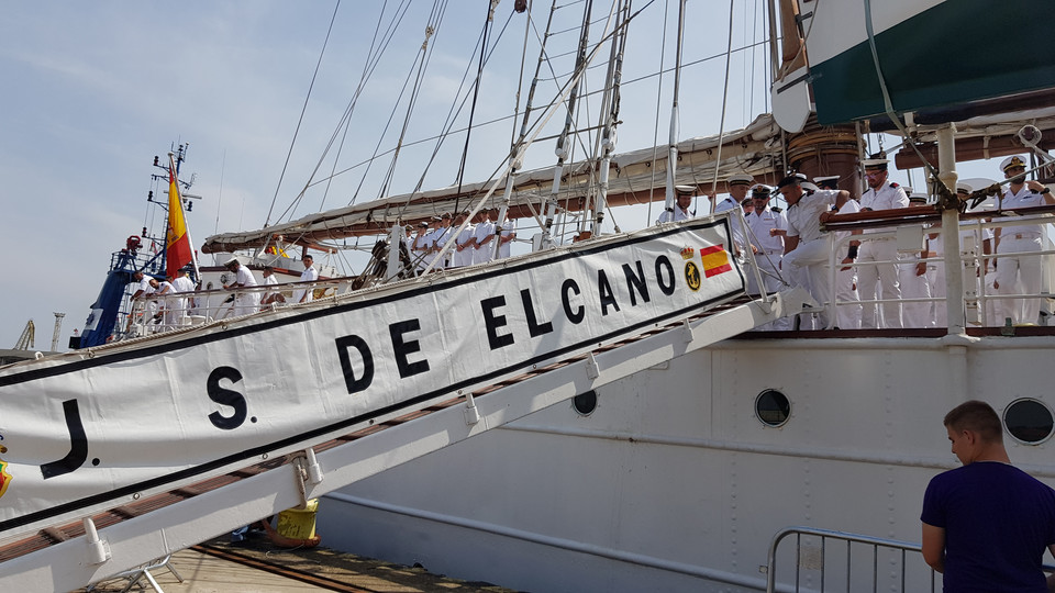 Dni Morza 2019: Juan Sebastian de Elcano zawitał do Szczecina