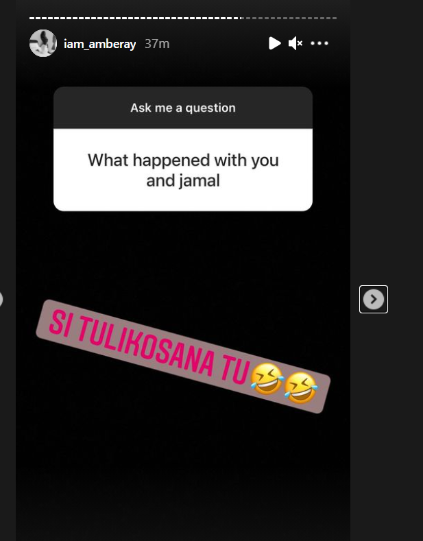 Amber Ray confirms breakup with Hubby Jamal after days of speculations 