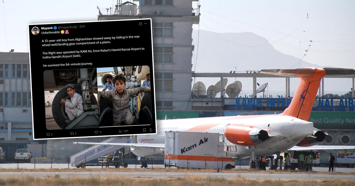 Niewiarygodne, co zrobił 13-latek. To tam ukrył się w samolocie. O włos od tragedii