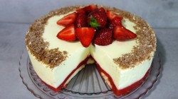 Ciasto truskawkowe bez pieczenia. Pyszny i prosty przepis od Heni Foks
