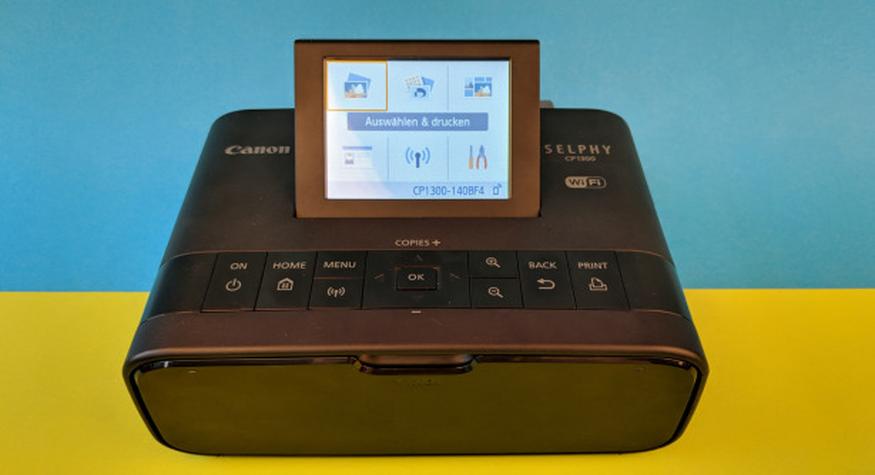 Canon Selphy CP1300 im Test: Fotodrucker mit Akku | TechStage