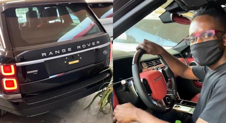 Mr Eazi buys brand new Range Rover