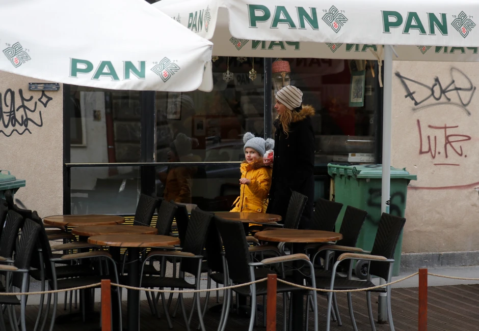 Zatvoreni kafići u Zagrebu