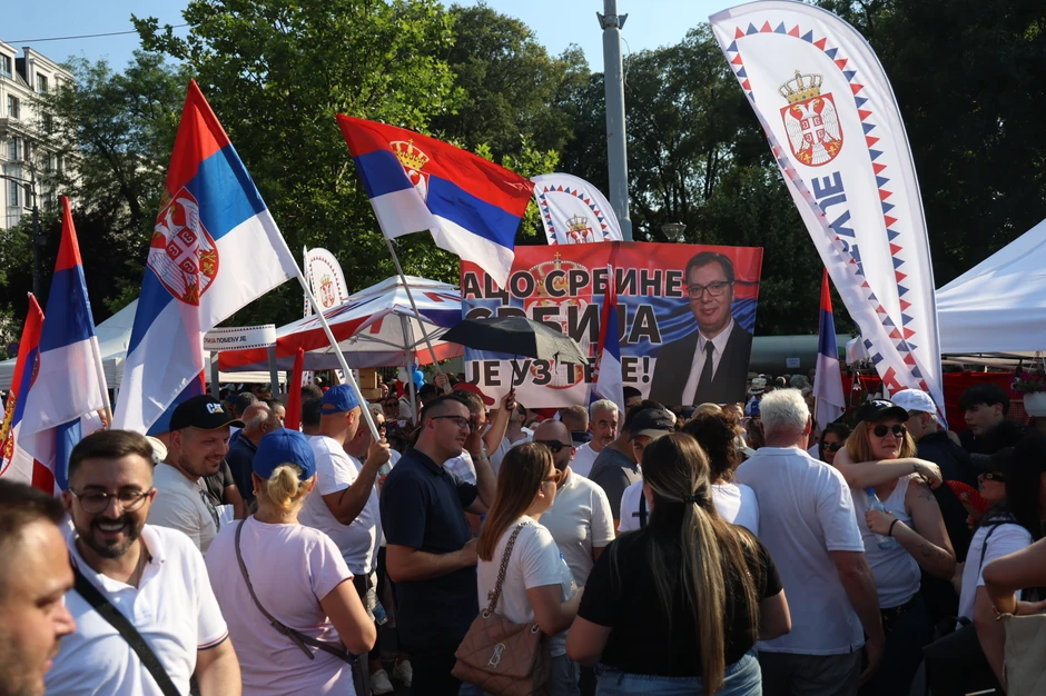 Skup SNS u Beogradu