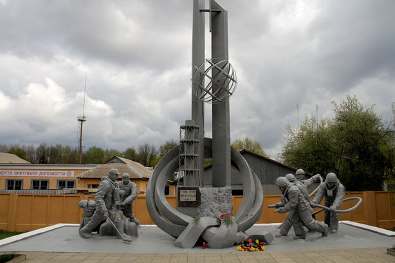 Pomnik poświęcony strażakom
