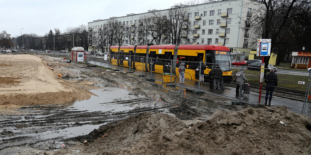 Przebudowa ulicy Wołoskiej w Warszawie