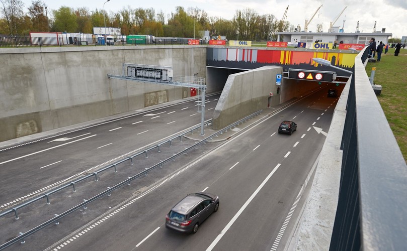 Tunel pod Martwą Wisłą w Gdańsku