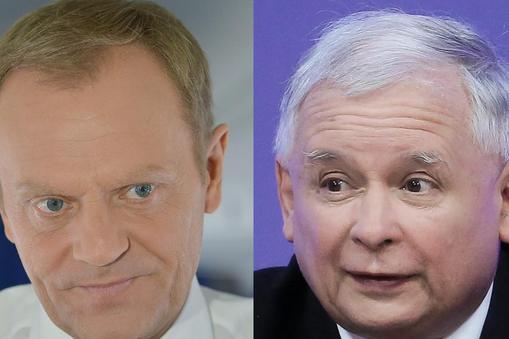 Donald Tusk i Jarosław Kaczyński