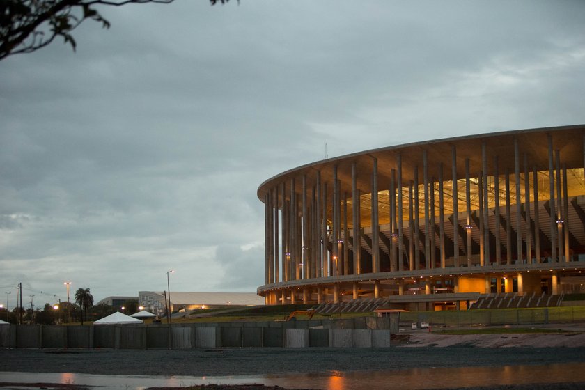 Stadion w Brazylii jest zajezdnią autobusową!