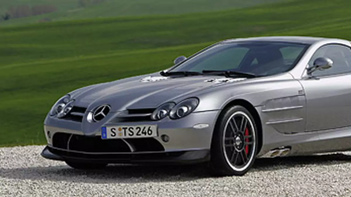 Mercedes-Benz SLR 722 Edition: mocniej, mocniej, mocniej