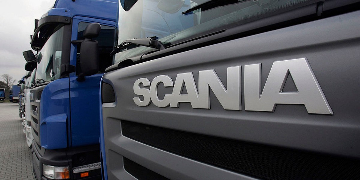 Scania jest jednym z pięciu producentów ciężarówek ukaranych za uczestnictwo w zmowie cenowej