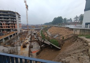 Klizište kod Centra izvrsnosti, Kragujevac   