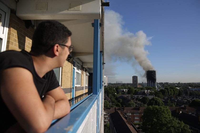 Polska rodzina wśród rannych w pożarze Grenfell Tower