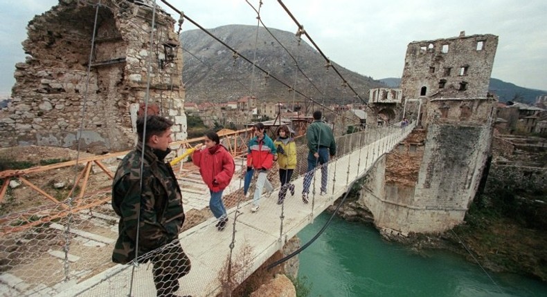 Bosnian Croat wartime leader Jadranko Prlic's war crimes conviction stems in part from the siege of the Bosnian town of Mostar, whose historic bridge was destroyed