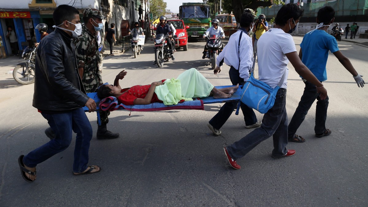 NEPAL EARTHQUAKE  (Earthquake in Kathmandu)