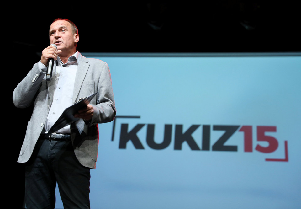 Paweł Kukiz, przewodniczący Kukiz 15