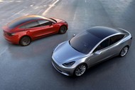 FILE PHOTO - Tesla Motors' mass-market Model 3 electric cars