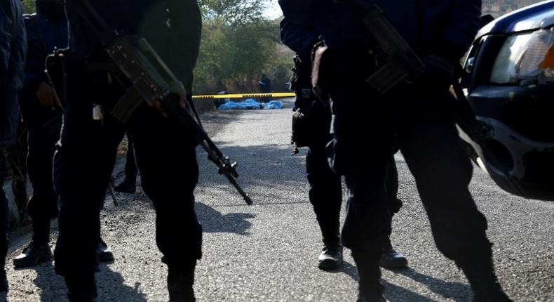 Nine men and two women were found dead in Boca del Rio in the violence-plagued state of Veracruz