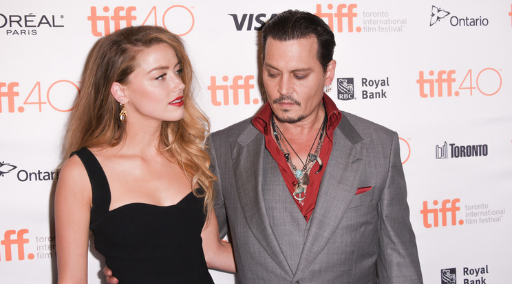 Johnny Depp és Amber Heard /Fotó: Northfoto