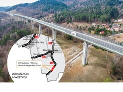 Tunele, mosty, estakady. To będzie jedna z najbardziej efektownych ekspresówek w Polsce. Kiedy otwarcie? [WIDEO]