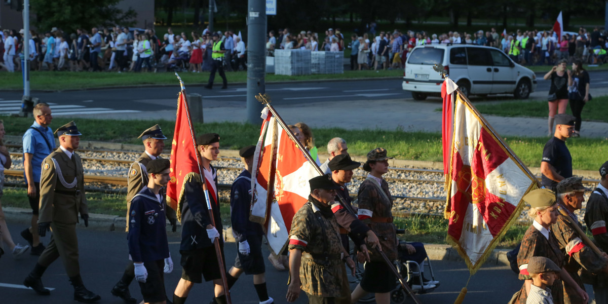 Marsz Pamięci Cywilnych Ofiar Powstania Warszawskiego w rocznicę rzezi Woli.