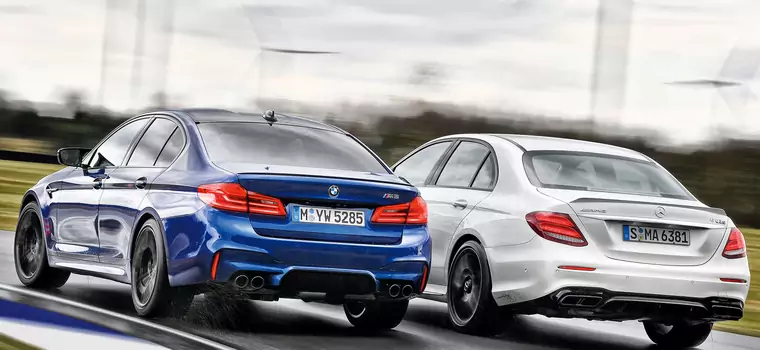 BMW M5 kontra Mercedes-AMG E 63 S+ - pojedynek gigantów