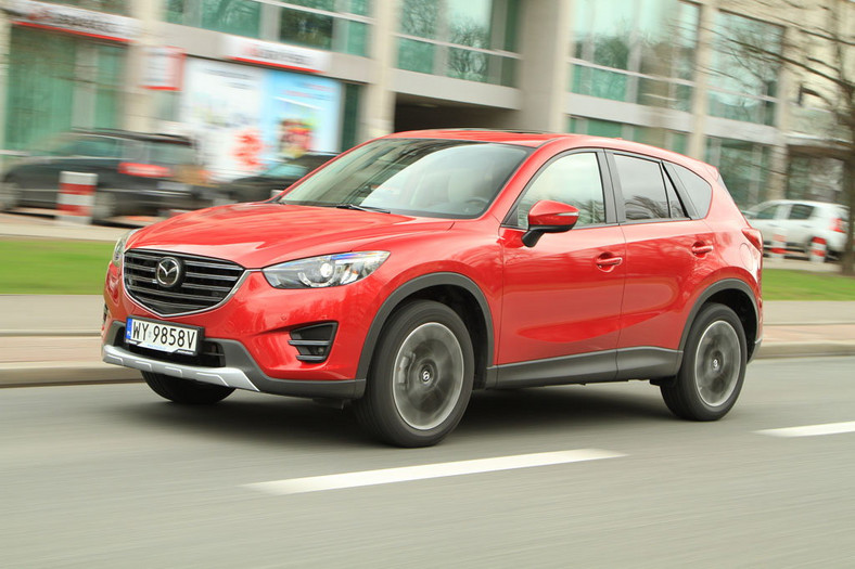 Szybki SUV z dużym silnikiem - Mazda CX-5 2.5 Skyactiv-G 4x4