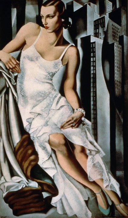 Tamara Łempicka, "Portret pani Allan Bott" ("Portrait de Madame Allan Bott", 1930)