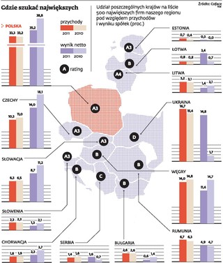 Lista 500 największych firm w naszym regionie. Polska spółka na pierwszym miejscu