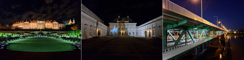 Przykładowe zdjęcia nocne z modułu standardowego (kliknij, aby powiększyć)