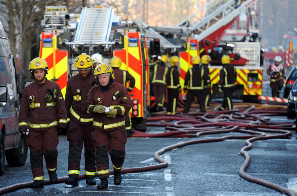 BRITAIN PECKHAM FIRE