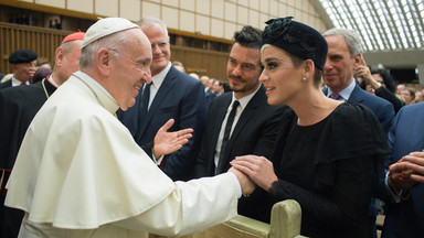 Katy Perry i Orlando Bloom spotkali się z papieżem Franciszkiem