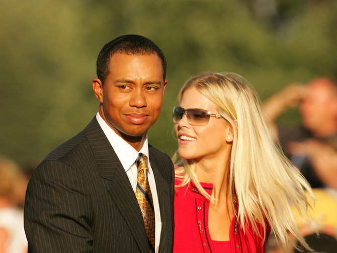 Tajger Vuds i Elin Nordegren