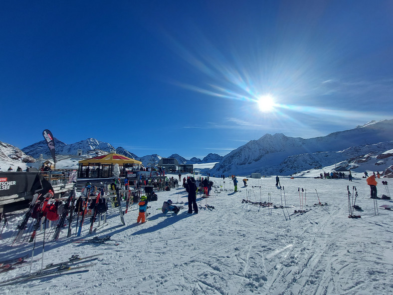 W Pitztal trafiliśmy na rewelacyjną pogodę