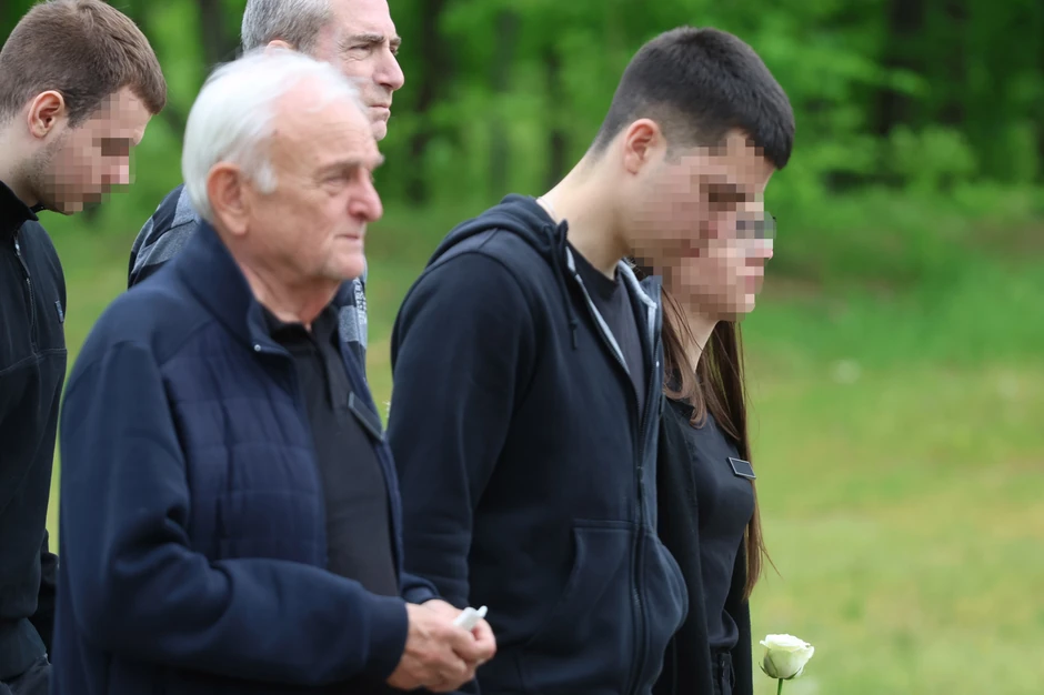 Sahrana Saše Katančića Novo Groblje