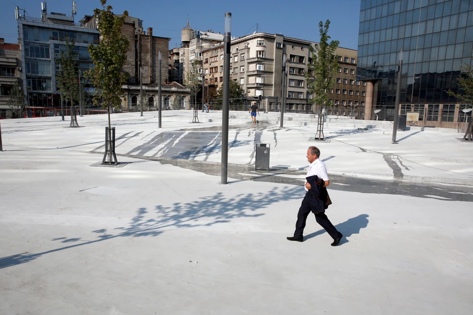 Trenutni izgled platoa